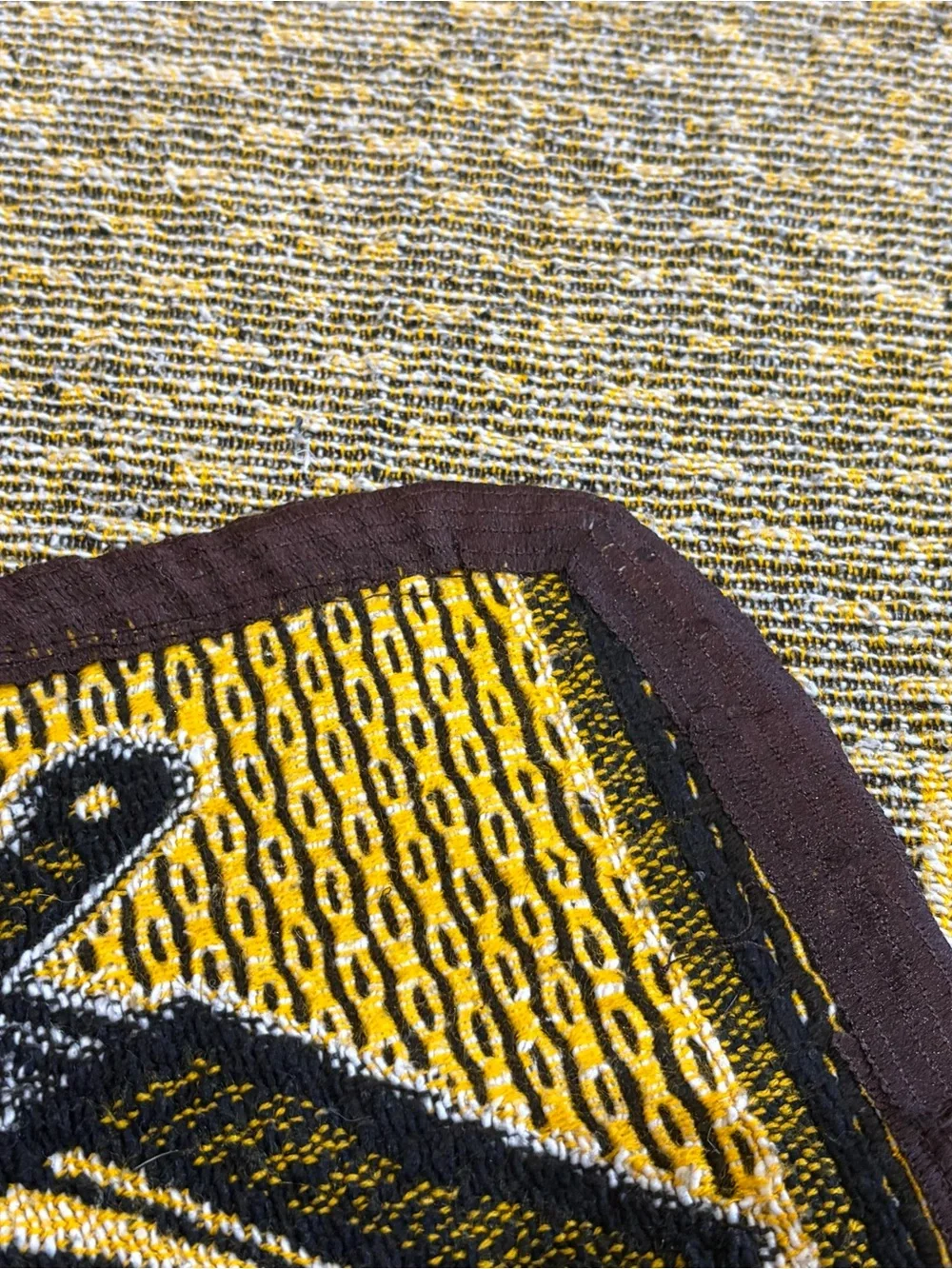 Vintage San Diego Padres Woven Blanket 88x70 Large Tapestry Wall Hanging MLB